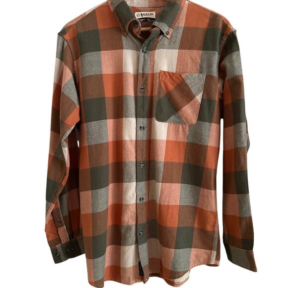Magellan Outdoors Men’s Small Classic Fit Flannel - NWOT - Long Sleeve - Picture 1 of 6